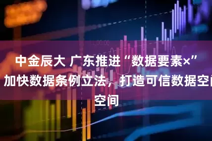 中金辰大 广东推进“数据要素×”：加快数据条例立法，打造可信数据空间